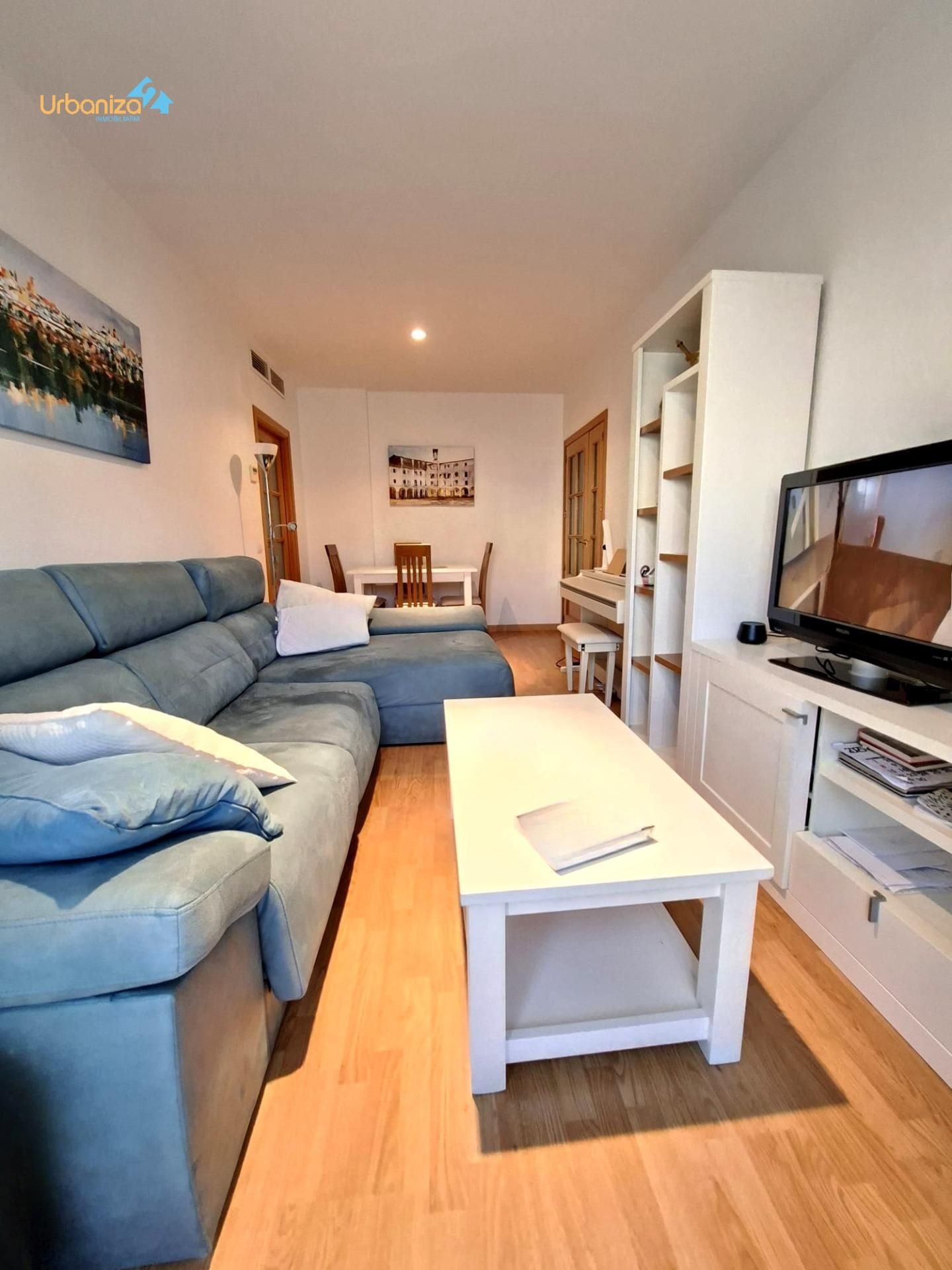 Sala d'estar de Apartament en venda en Badajoz Capital amb Aire condicionat, Calefacció i Piscina comunitària