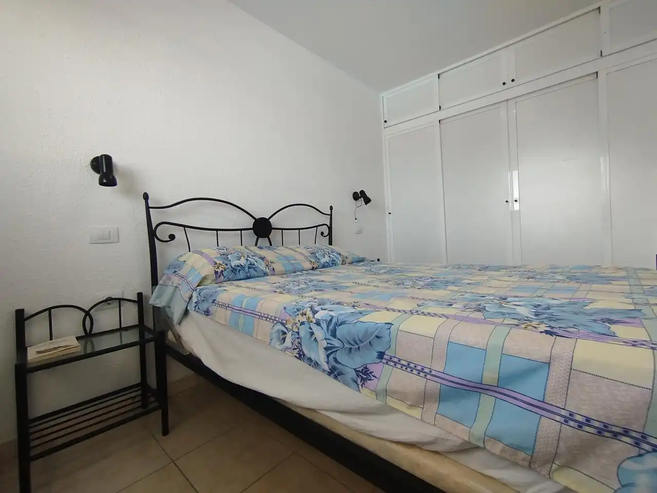 Schlafzimmer von Wohnung zur Miete in San Bartolomé de Tirajana mit Klimaanlage, Terrasse und Möbliert