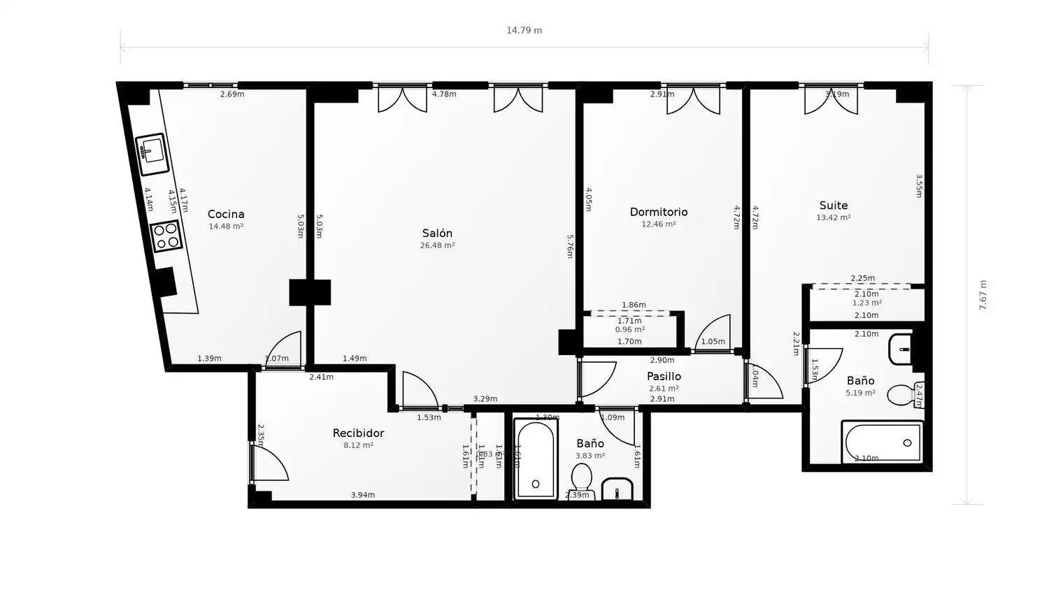 Piso en venta en Alcalá de Henares con Aire acondicionado, Calefacción y Trastero