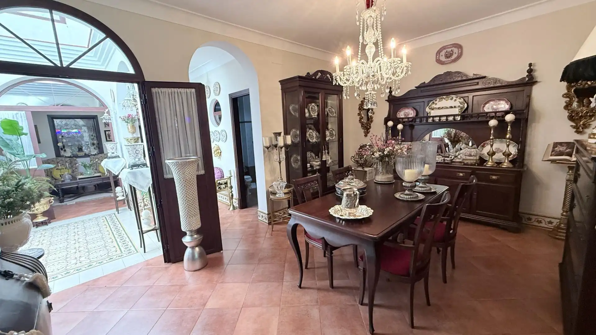 Comedor de Finca rústica en venta en Lepe con Aire acondicionado