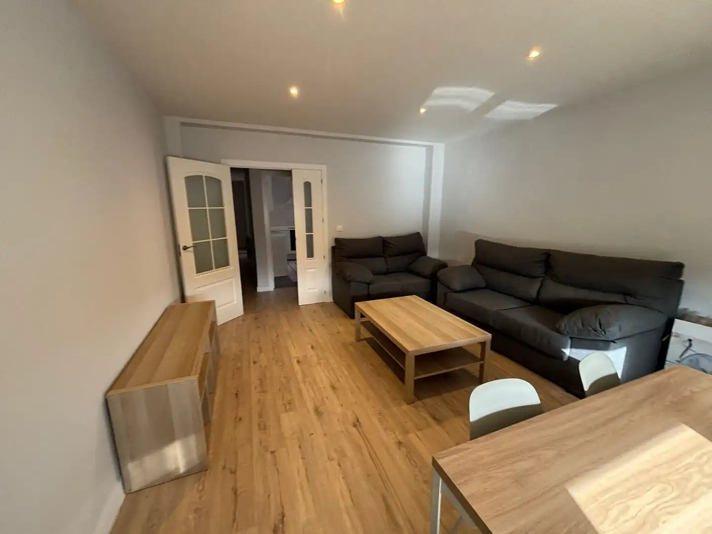 Living room of Flat for rent in Ciudad Real  with Heating, Terrace and Furnished