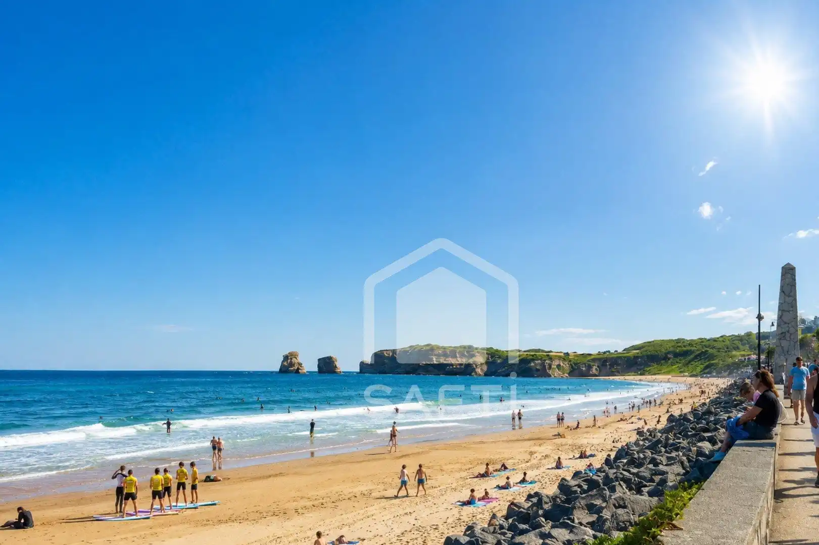 Vista exterior de Apartamento en venta en Irun  con Calefacción y Balcón