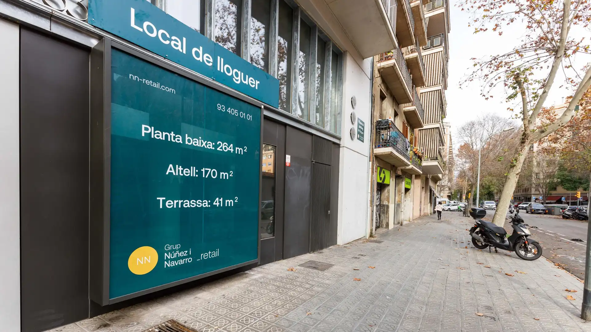 Exterior view of Commercial properties for rent in Barcelona  with Terrace