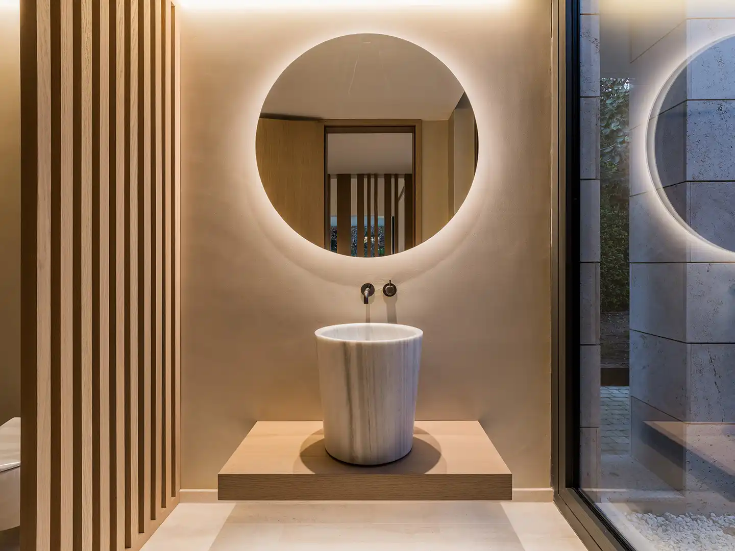 Baño de Casa o chalet en venta en Sotogrande con Aire acondicionado, Calefacción y Jardín privado