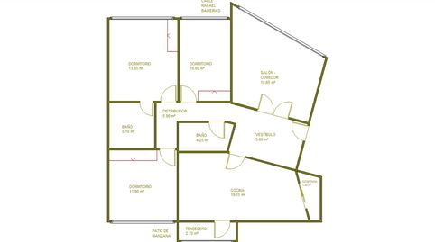 Photo 2 of Flat for sale in Calle Rafael Baixeiras, Monte Alto - Zalaeta - Atocha, A Coruña Capital