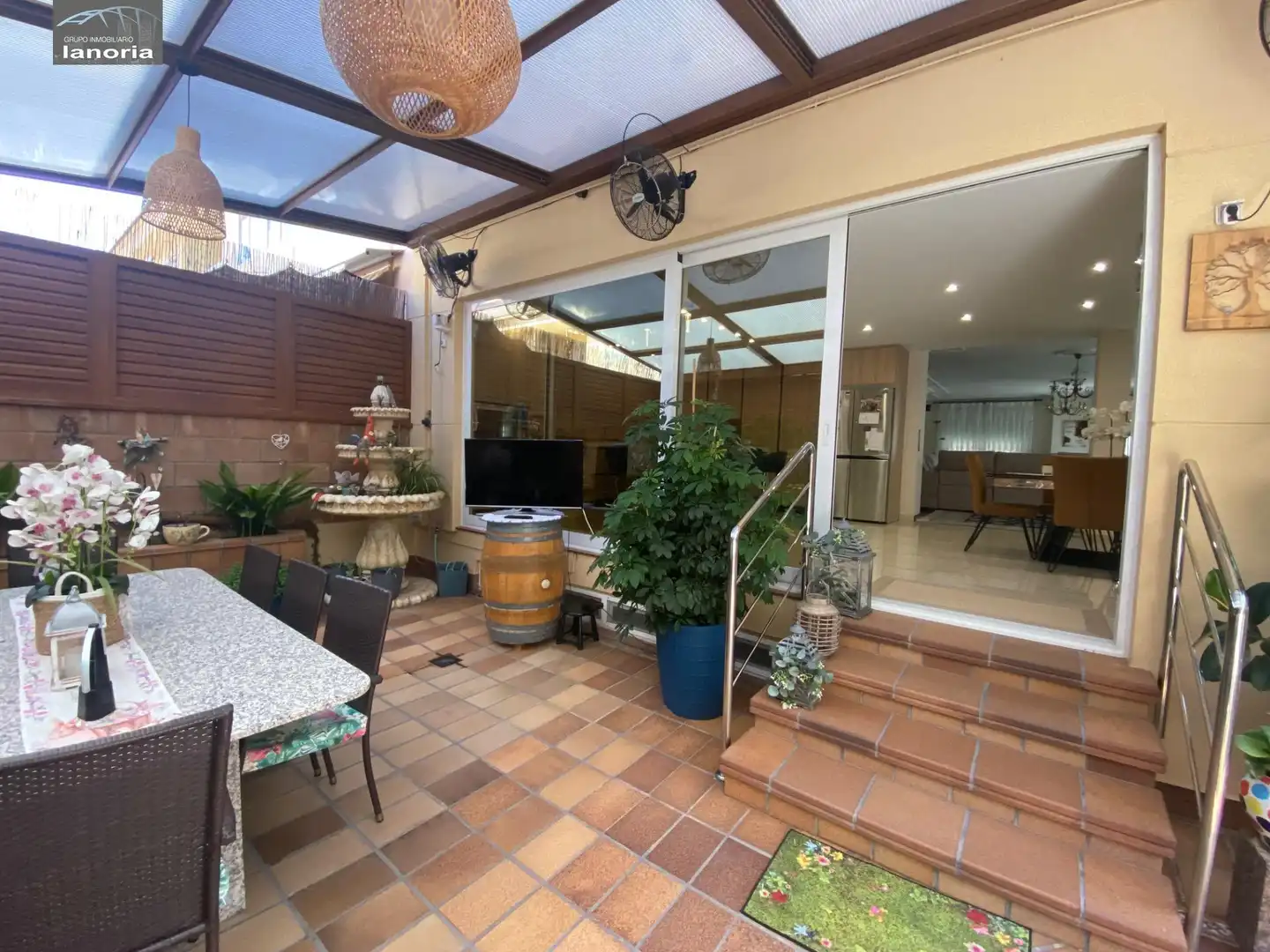 Terrace of Detached homes for sale in Albacete  with Air Conditioner, Heating and Parquet flooring