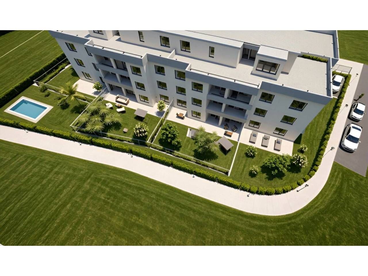 Vista exterior de Apartament en venda en Argoños  amb Calefacció, Terrassa i Piscina comunitària