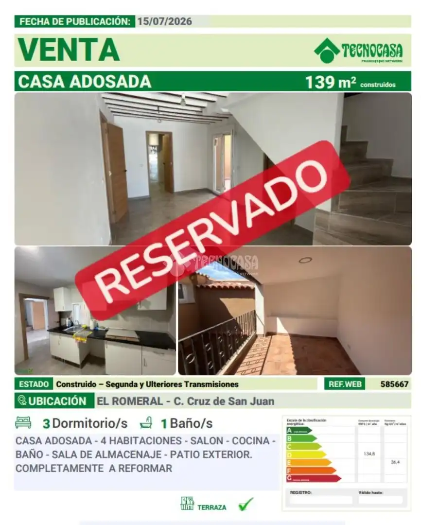 Habitatge en venda a C. Cruz de San Juan