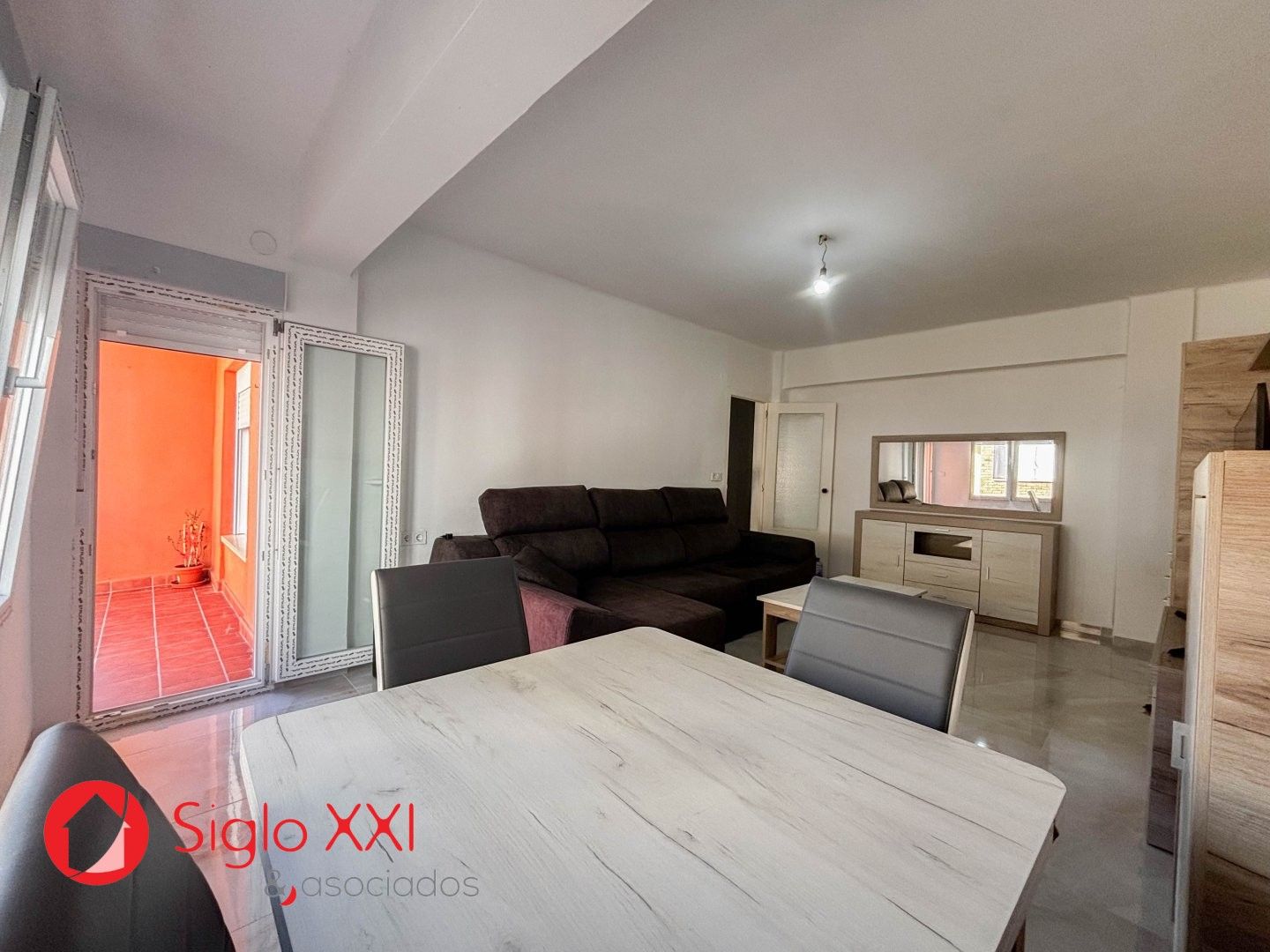 Sala d'estar de Pis en venda en Sant Joan de Moró amb Moblat