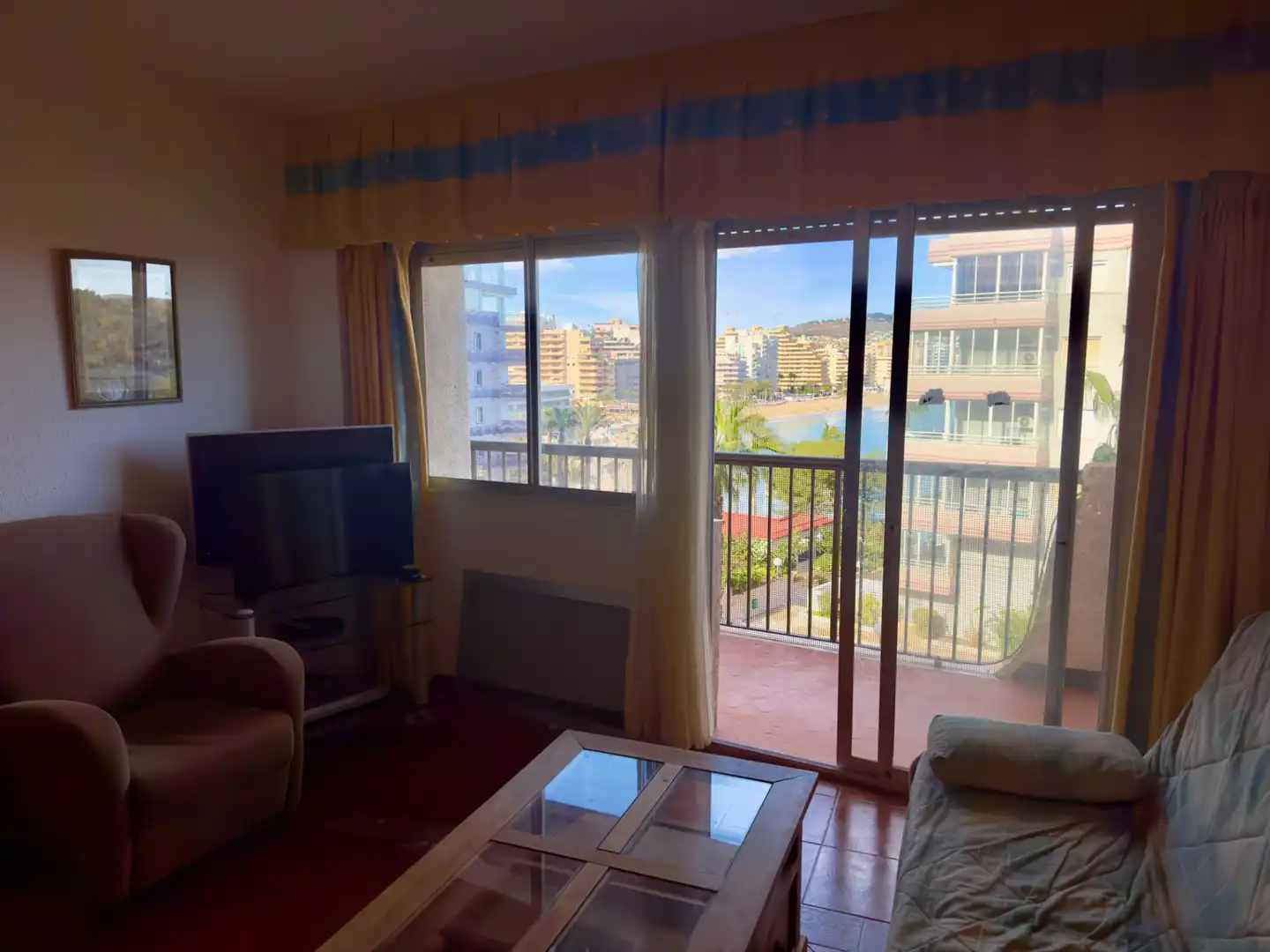 Sala de estar de Apartamento en venta en Calpe / Calp con Amueblado