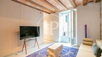 Living room of Flat to rent in  Barcelona Capital  with Air Conditioner, Heating and Private garden