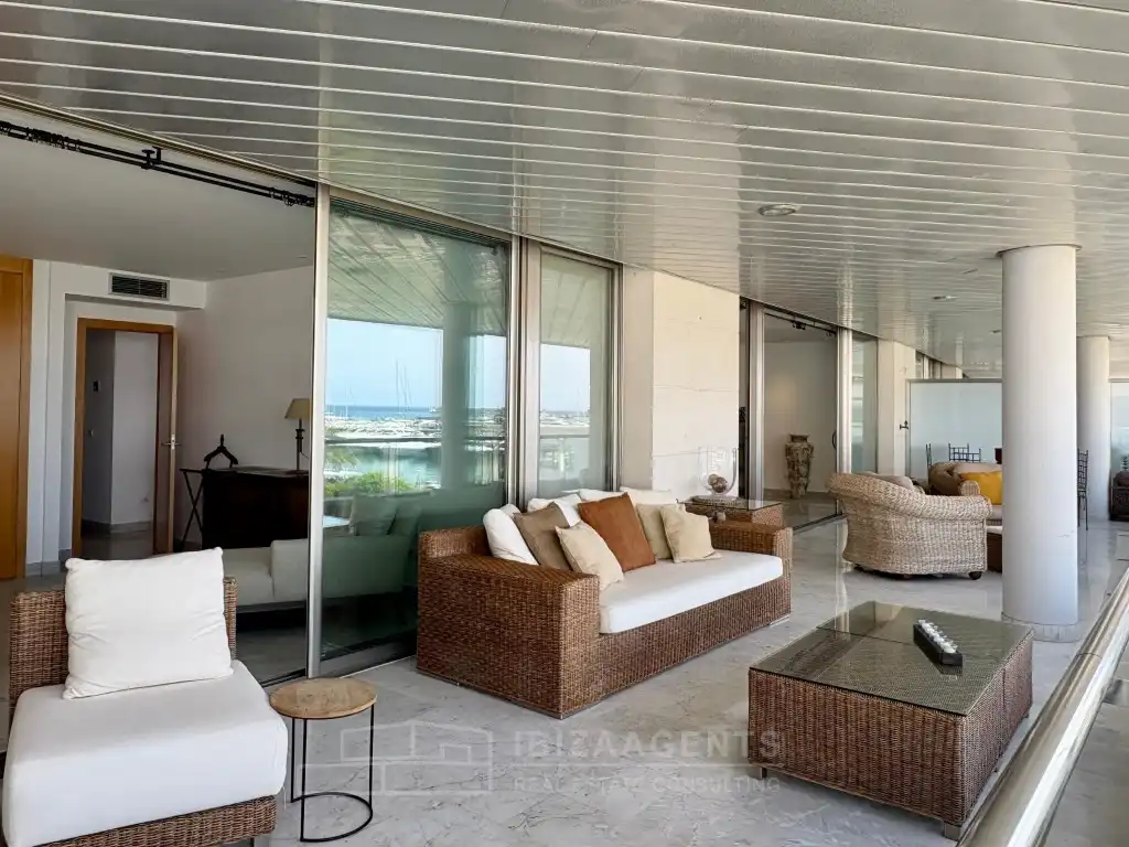 Terraza de Apartamento de alquiler en Eivissa con Aire acondicionado, Terraza y Amueblado
