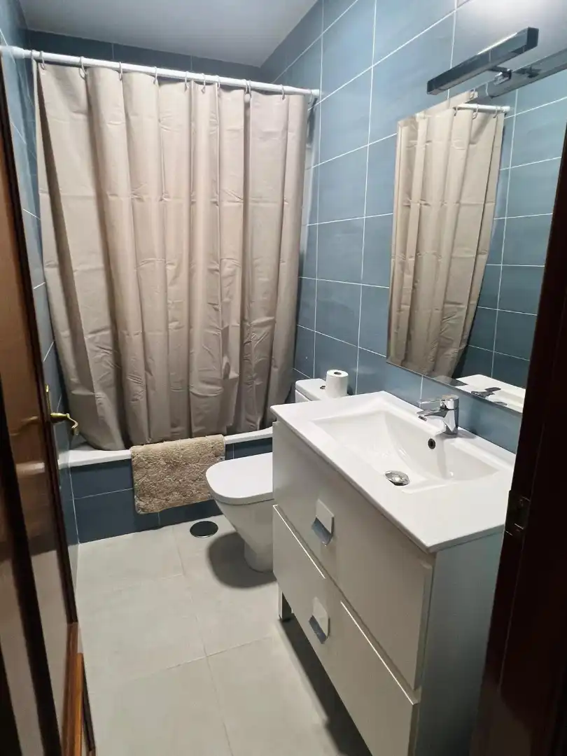 Badezimmer von Wohnung zum Verkauf in Almendralejo mit Klimaanlage, Heizung und Terrasse