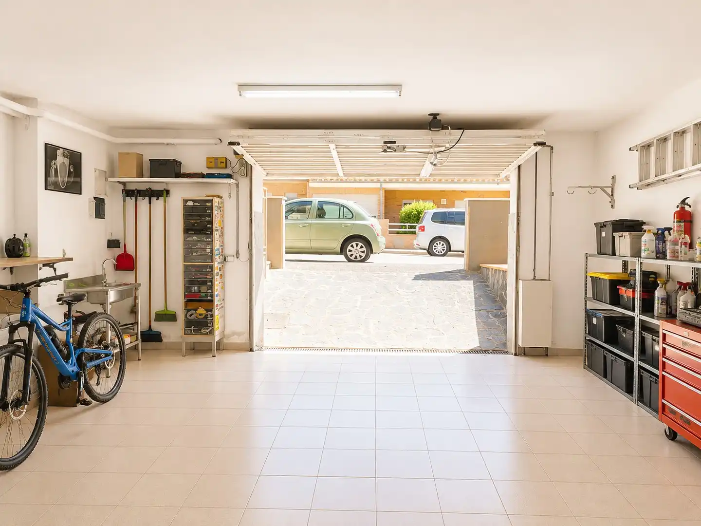 Parking of Detached homes for sale in Sils  with Air Conditioner, Heating and Private garden
