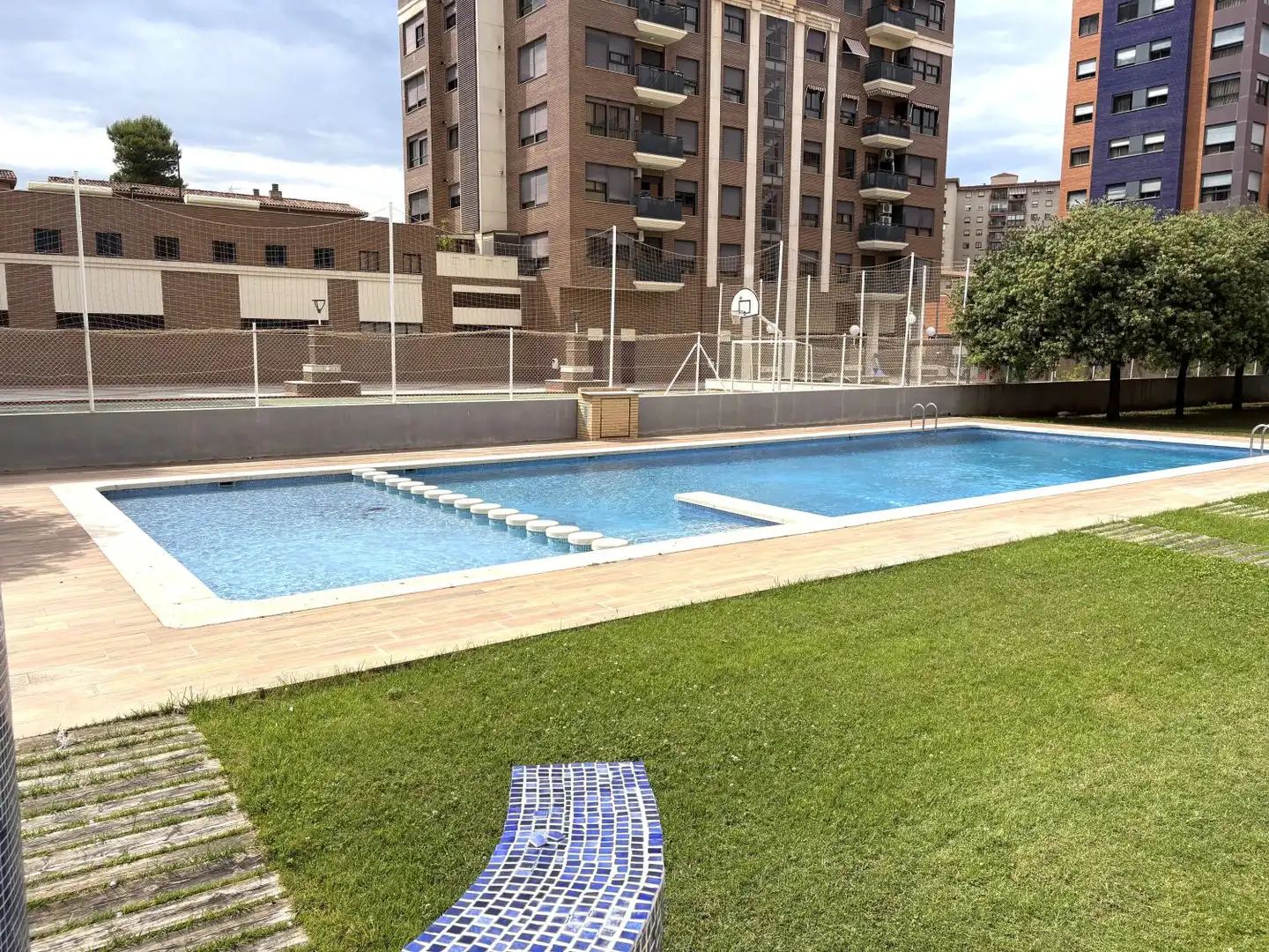 Swimming pool of Flat for rent in Castellón de la Plana / Castelló de la Plana  with Air Conditioner, Heating and Terrace