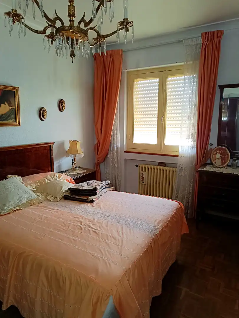 Bedroom of Flat for sale in Barruelo de Santullán  with Parquet flooring, Terrace and Furnished