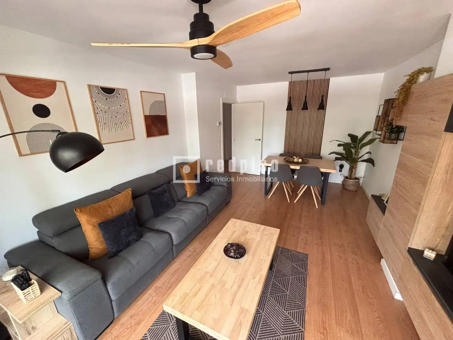 Sala de estar de Piso en venta en Rivas-Vaciamadrid con Calefacción, Jardín privado y Terraza