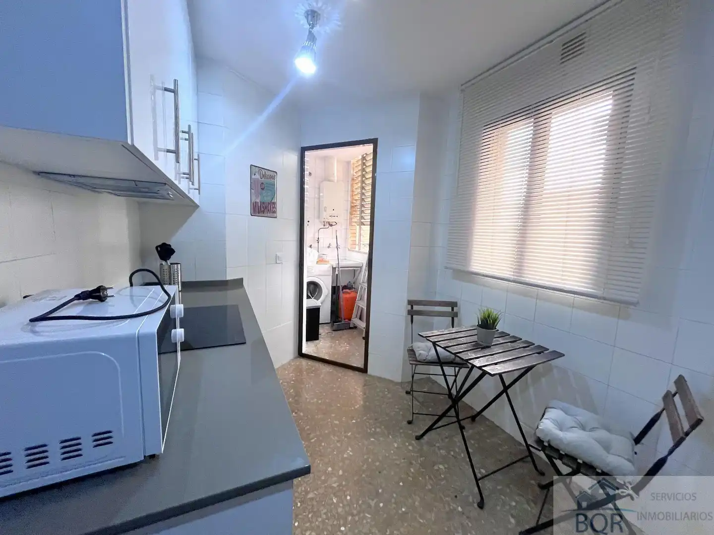Cocina de Piso de alquiler en Jerez de la Frontera con Aire acondicionado, Terraza y Amueblado