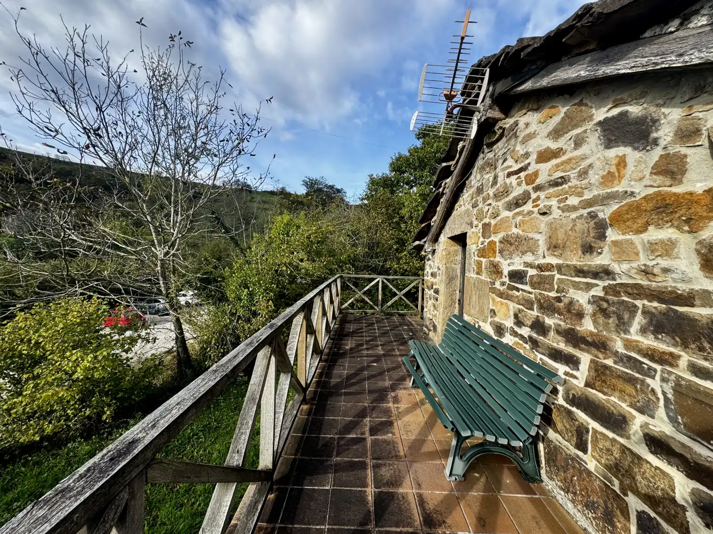 Terrassa de Casa o xalet en venda en San Roque de Riomiera