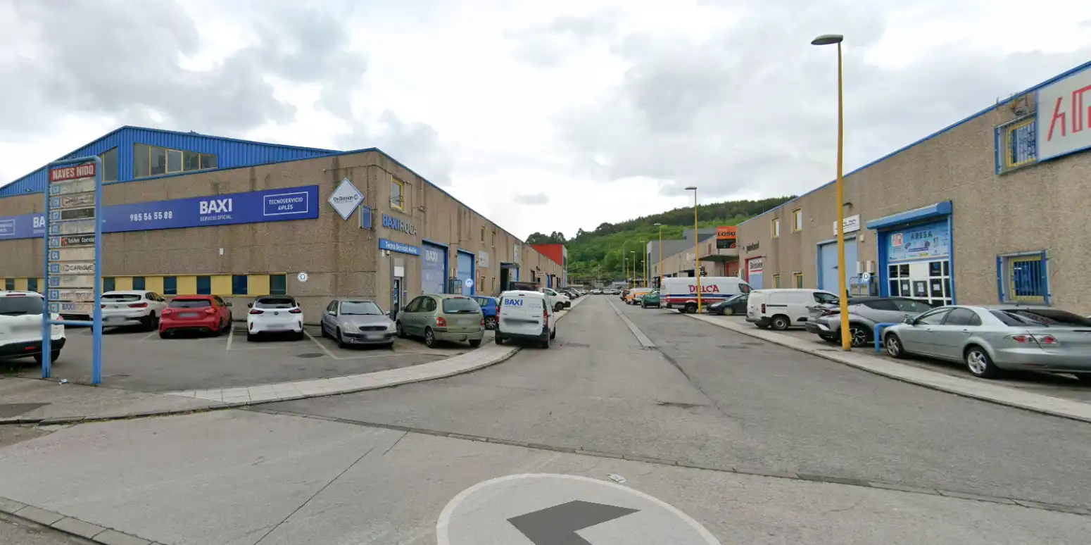 Exterior view of Industrial buildings for rent in Avilés