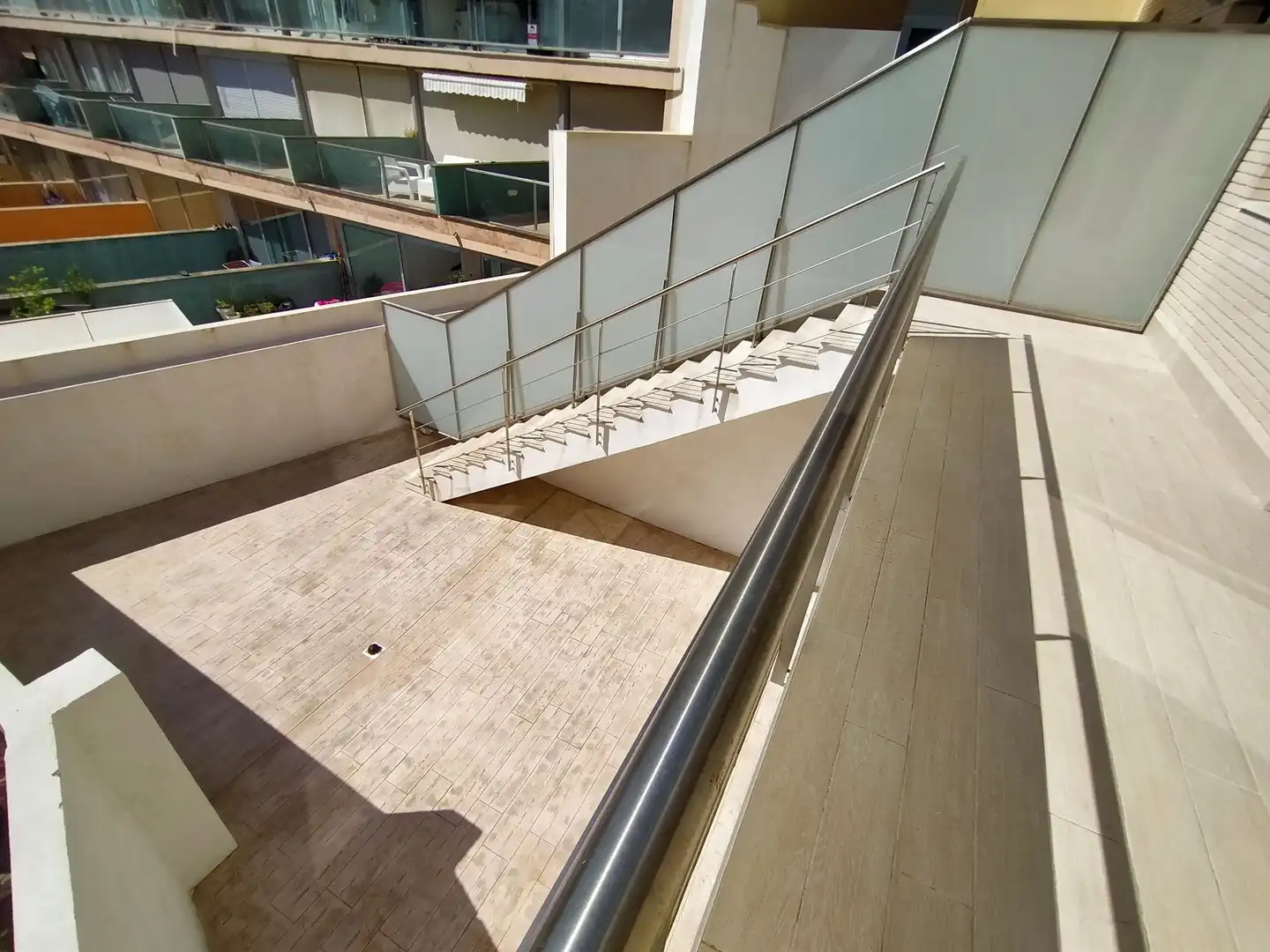 Terrace of Flat for rent in Mataró  with Air Conditioner, Heating and Terrace