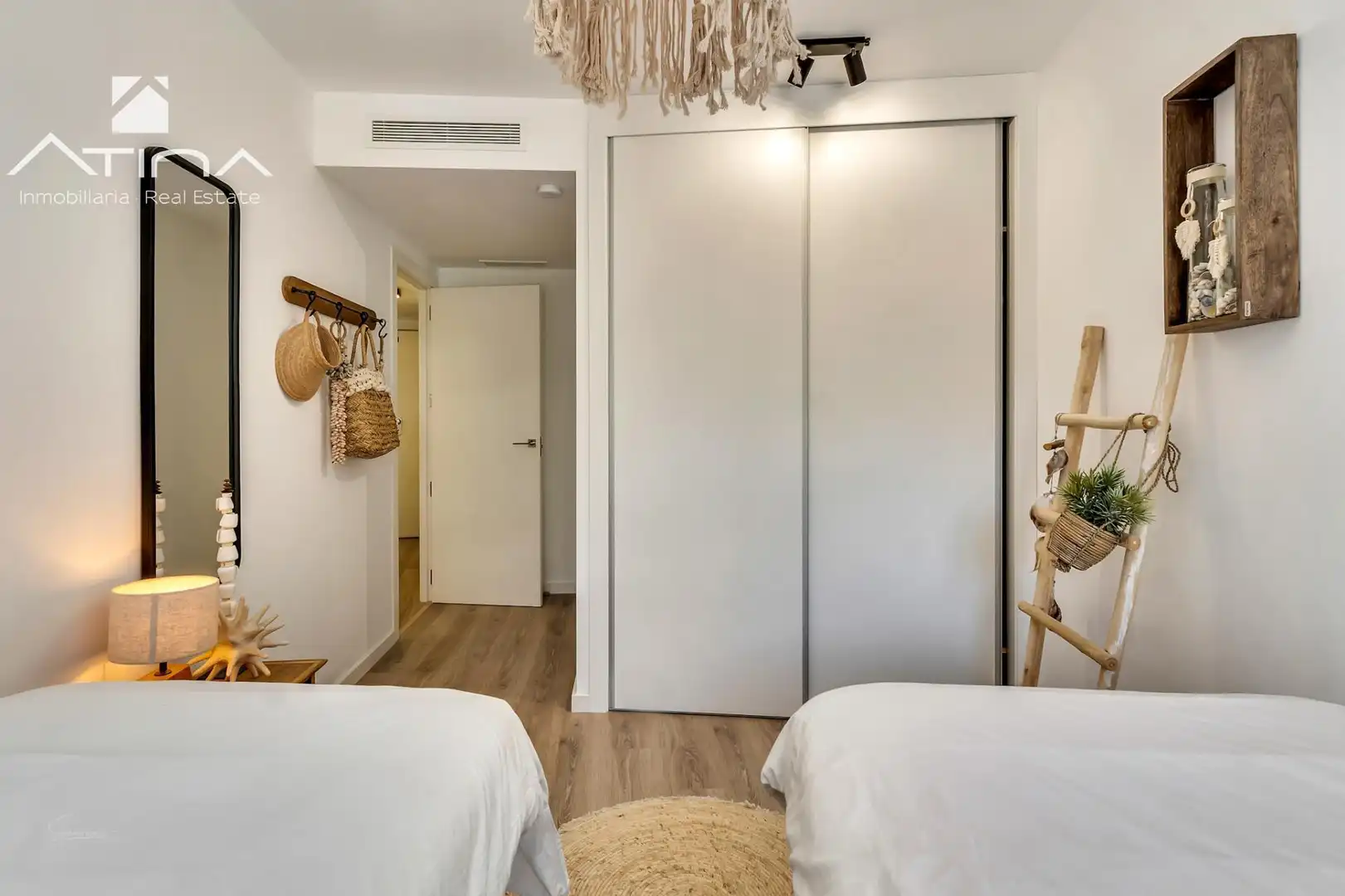 Dormitori de Apartament en venda en Jávea / Xàbia amb Aire condicionat, Jardí privat i Terrassa