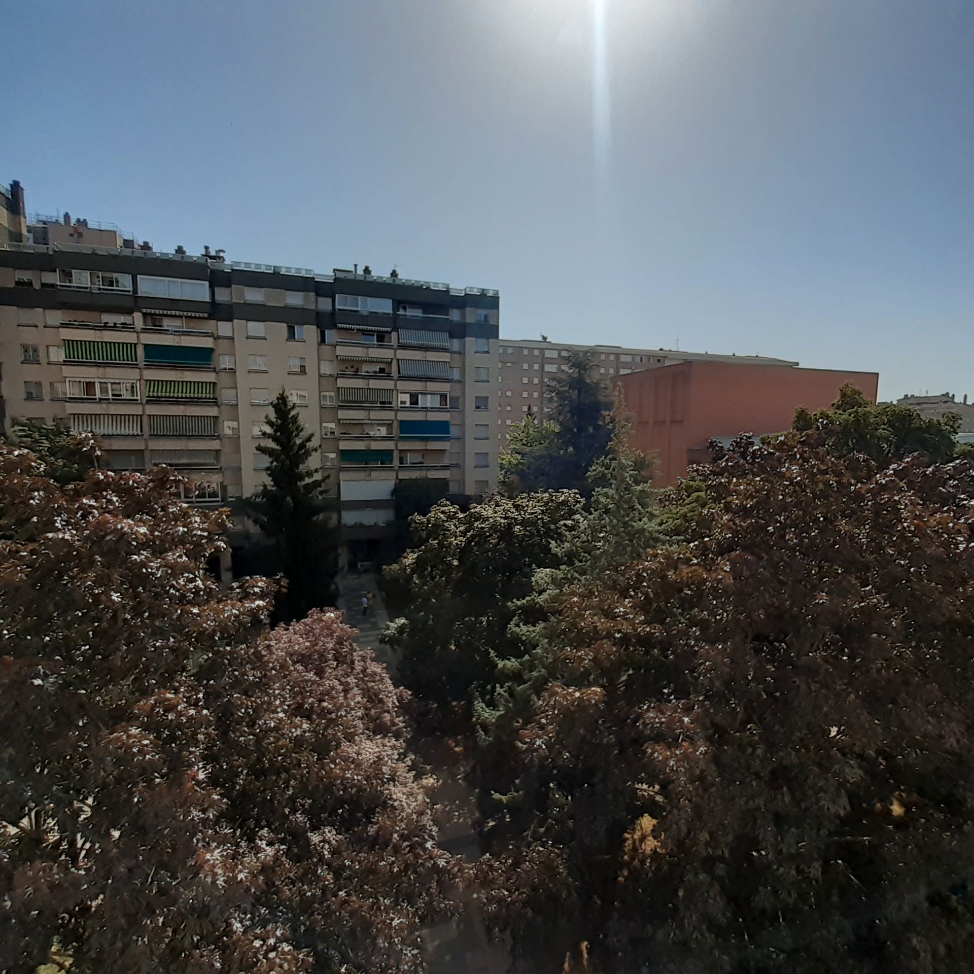 Vista exterior de Pis en venda en Barañain amb Parquet i Terrassa