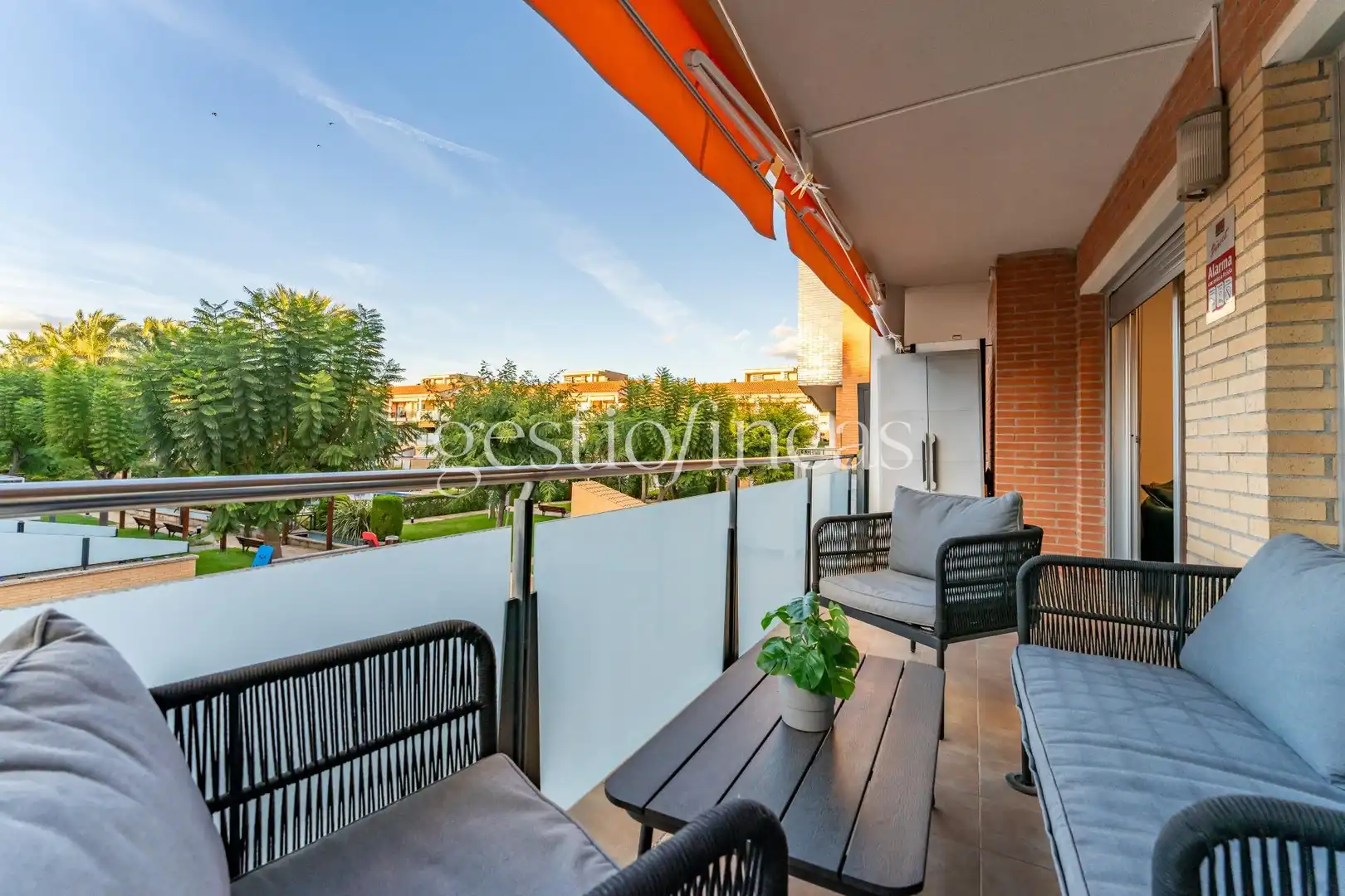 Terrace of Flat for sale in Cambrils  with Air Conditioner, Heating and Private garden