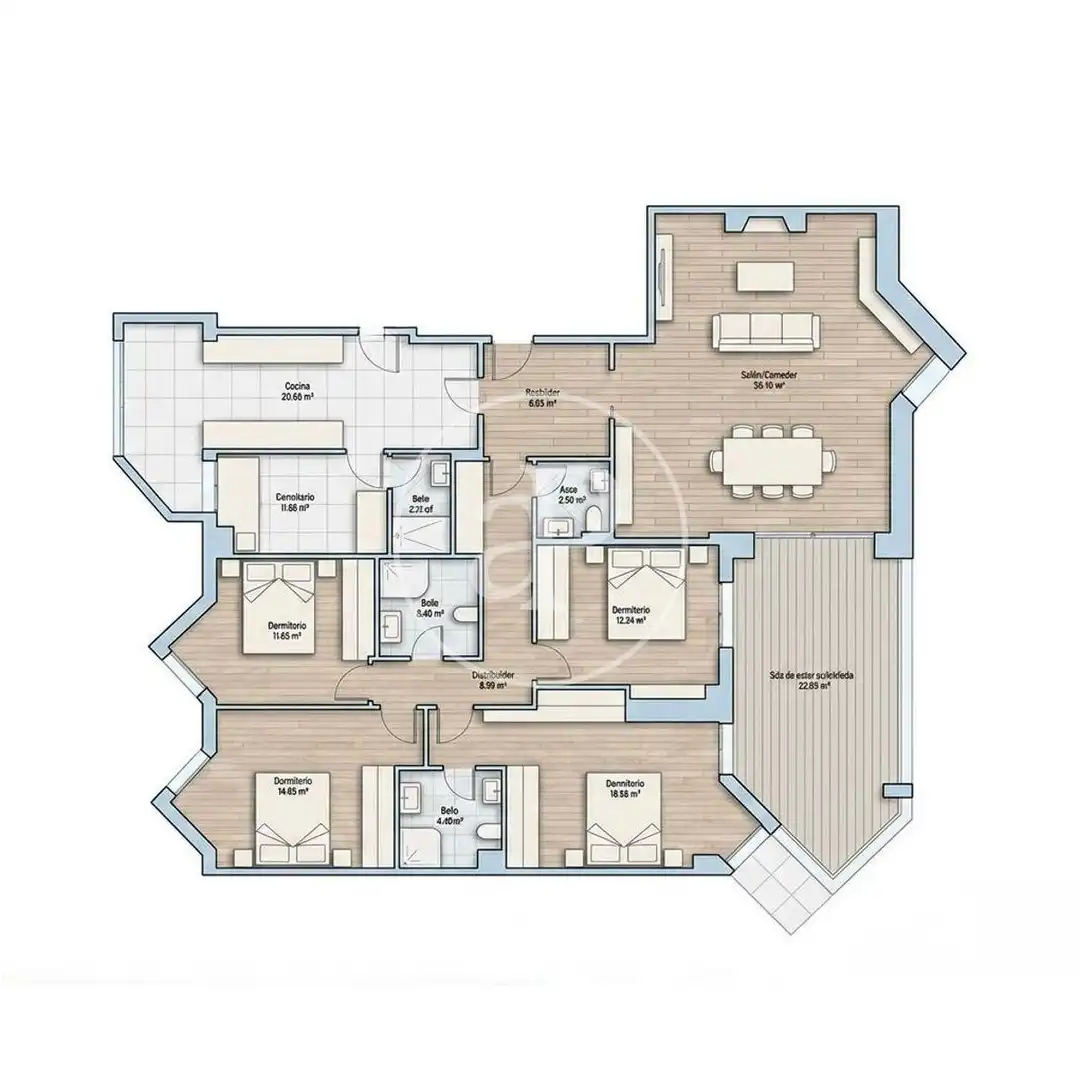 Piso en venta en La Moraleja con Aire acondicionado, Calefacción y Jardín privado