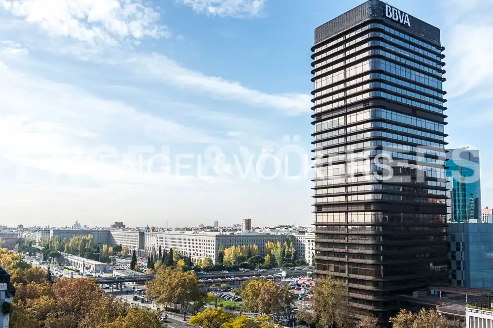 Exterior view of Flat for rent in Madrid  with Air Conditioner, Heating and Furnished