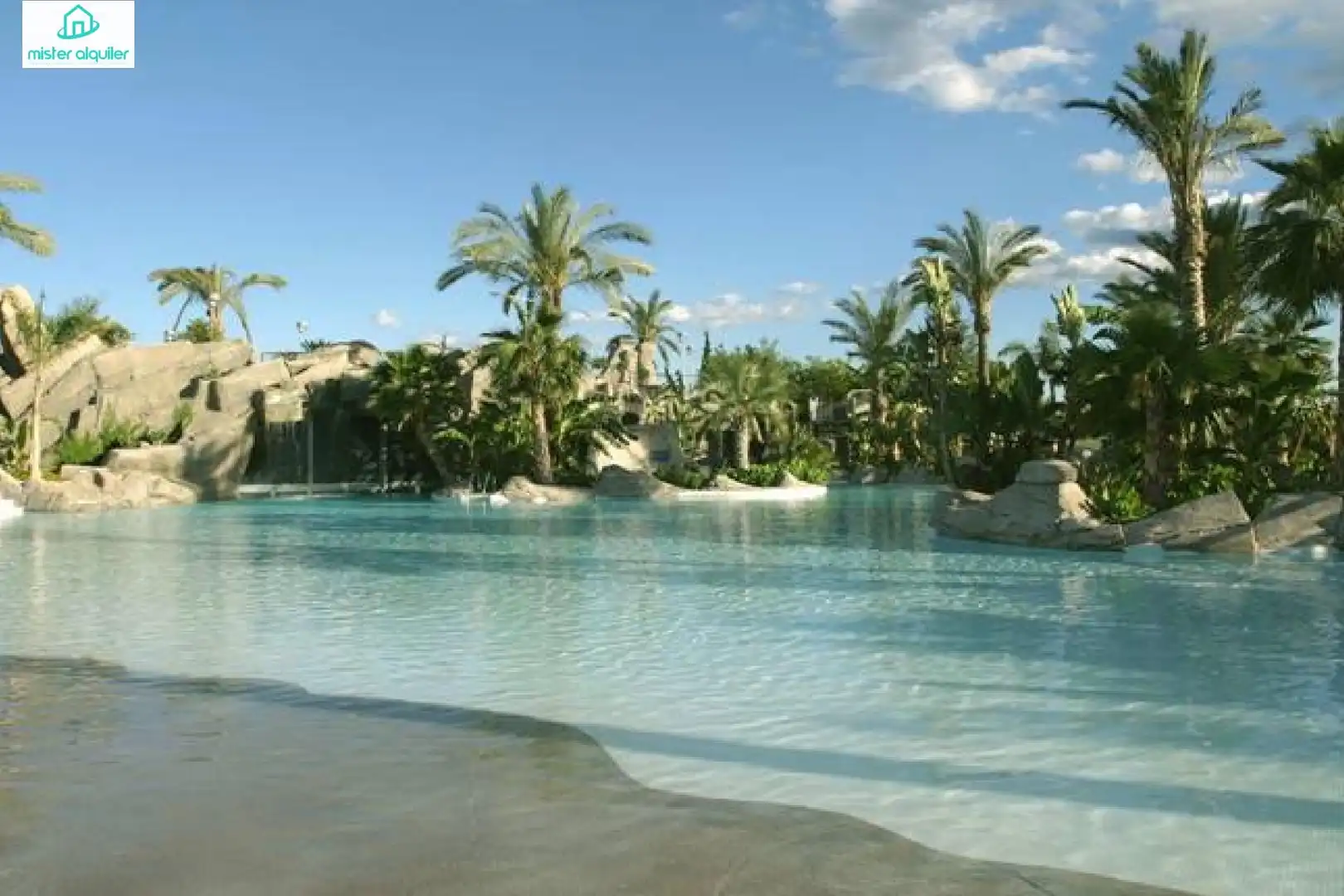 Piscina de Apartamento de alquiler en Mutxamel con Calefacción, Jardín privado y Terraza