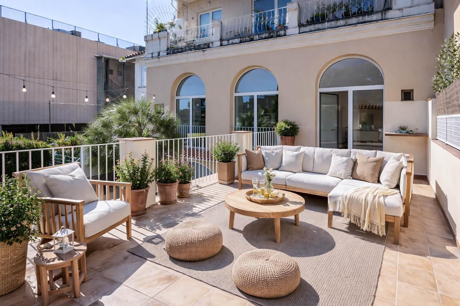 Terrassa de Pis en venda en  Barcelona Capital amb Parquet i Terrassa