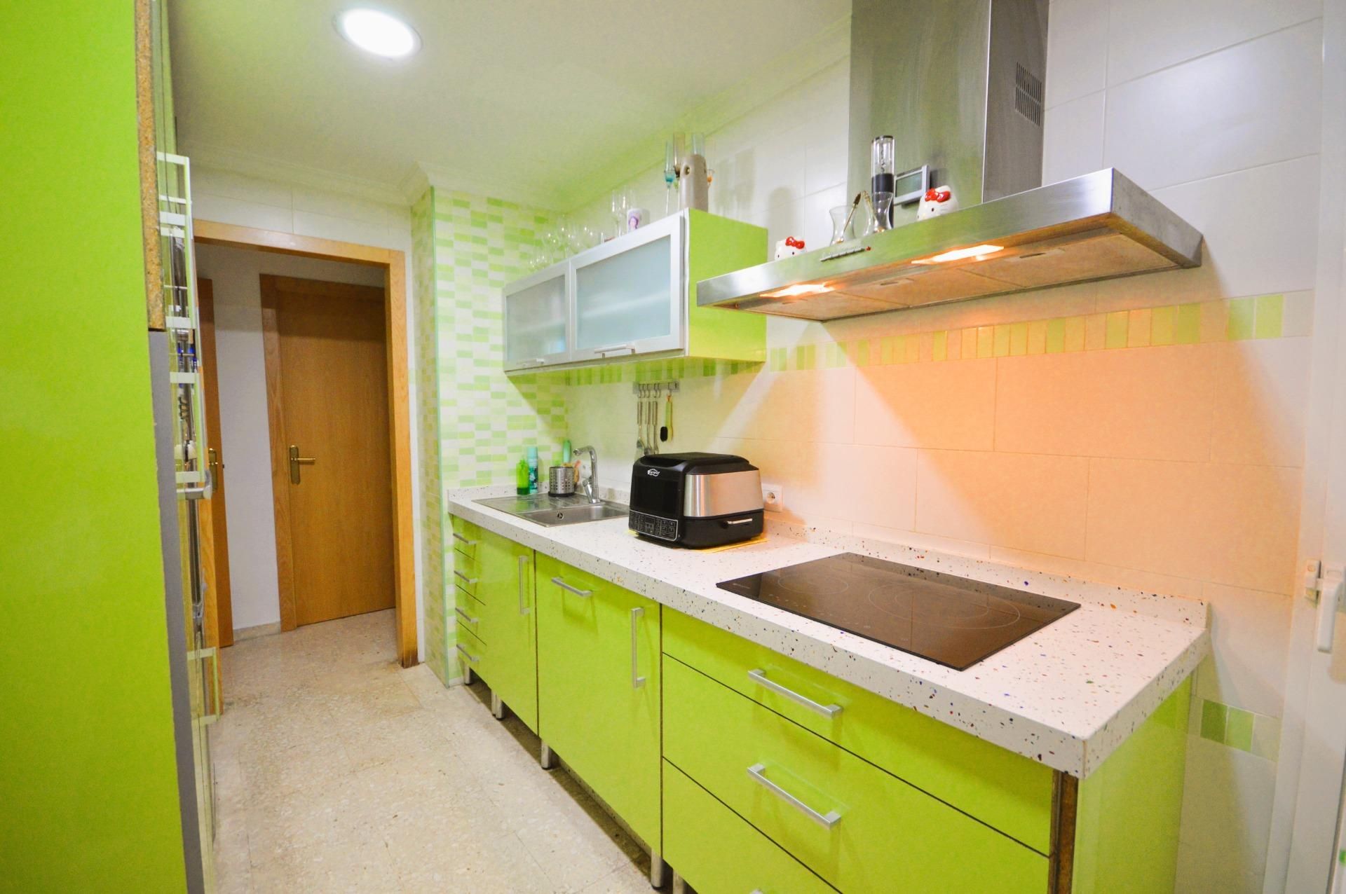 Kitchen of Flat for sale in Jerez de la Frontera  with Air Conditioner and Terrace