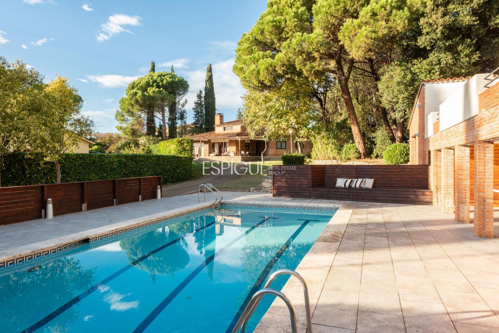 Piscina de Casa o xalet en venda en Santa Maria de Palautordera amb Calefacció, Jardí privat i Terrassa