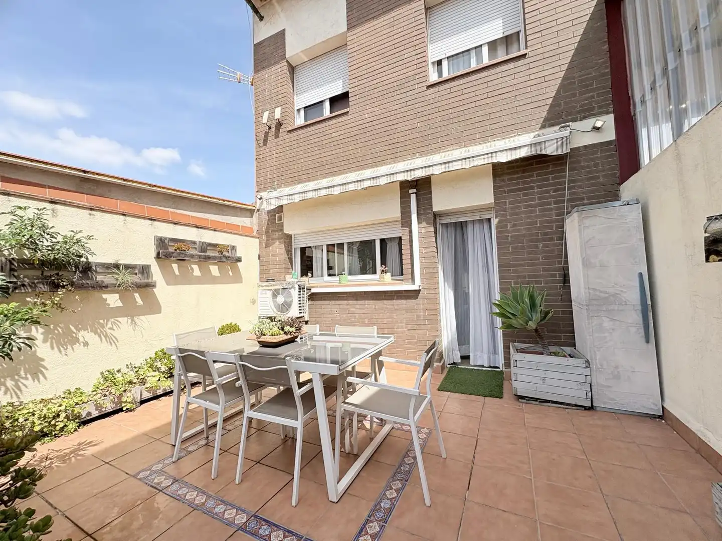 Terrassa de Casa adosada en venda en Sabadell amb Aire condicionat, Calefacció i Terrassa