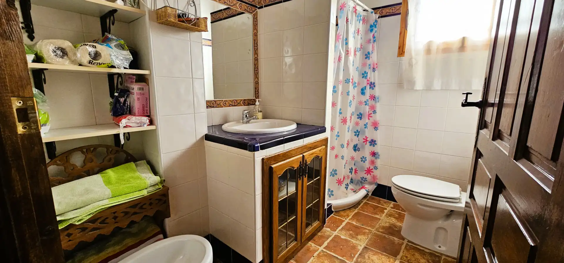 Bany de Casa o xalet en venda en Aledo amb Jardí privat, Terrassa i Traster