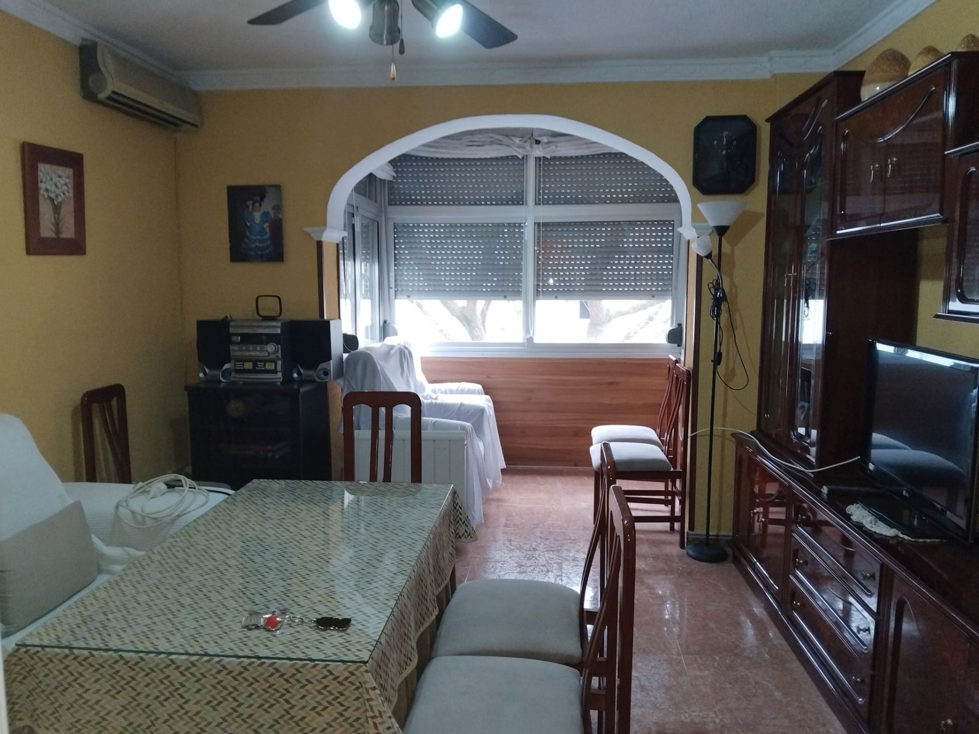 Bedroom of Flat for sale in  Granada Capital  with Air Conditioner