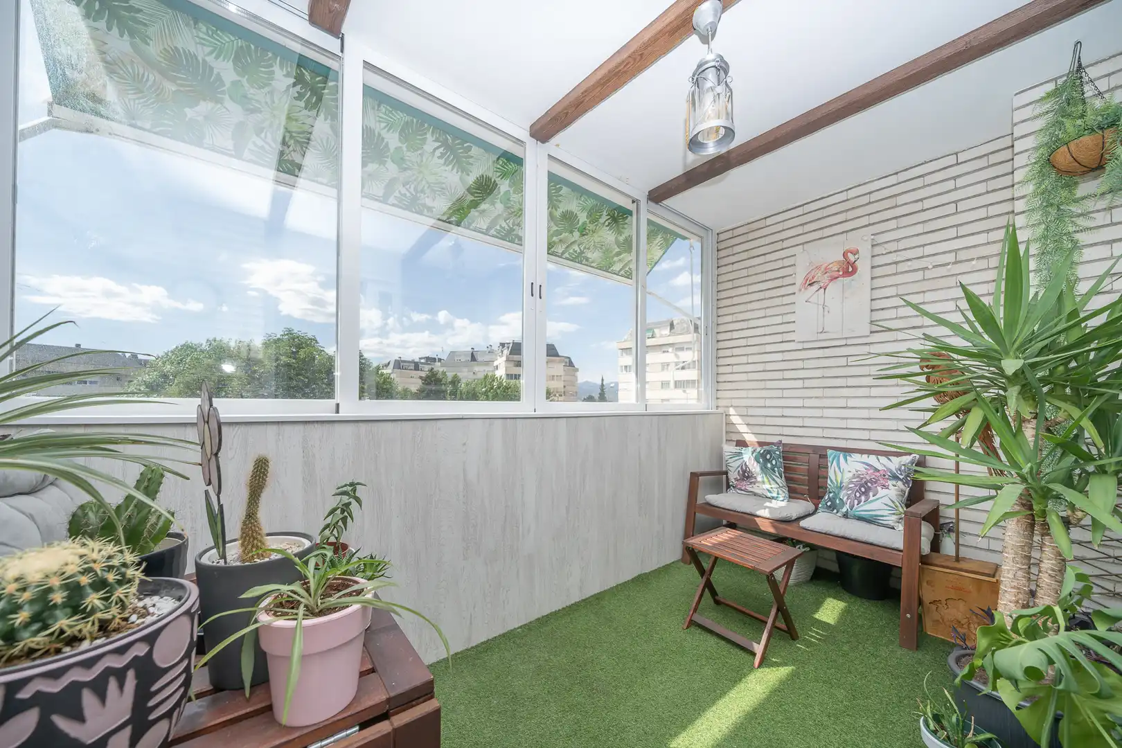 Balcony of Flat for sale in Collado Villalba  with Air Conditioner, Heating and Terrace