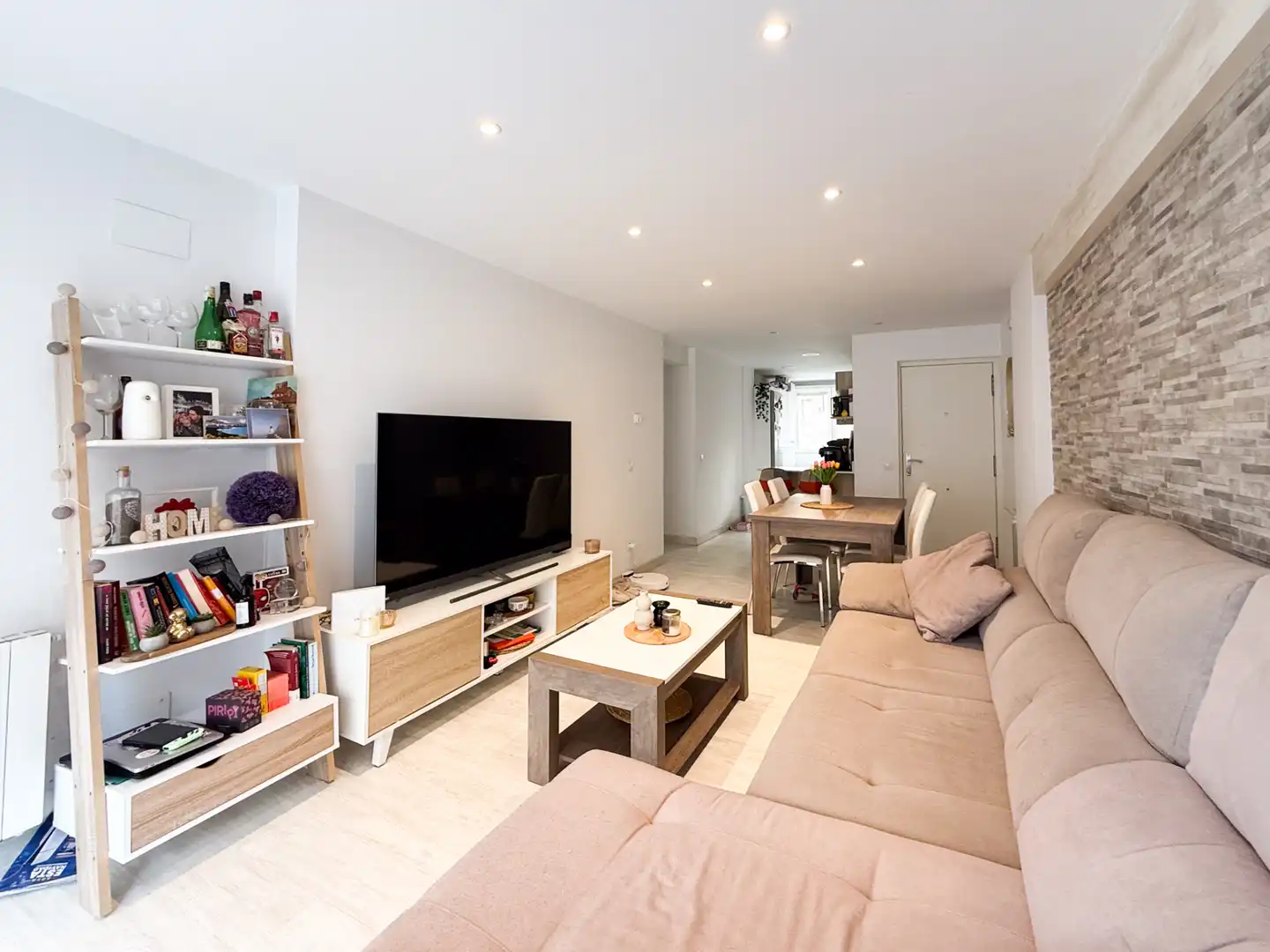 Sala de estar de Piso en venta en Santander con Terraza y Trastero