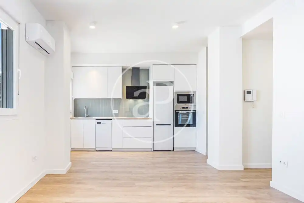 Cocina de Piso de alquiler en Valencia con Aire acondicionado y Calefacción