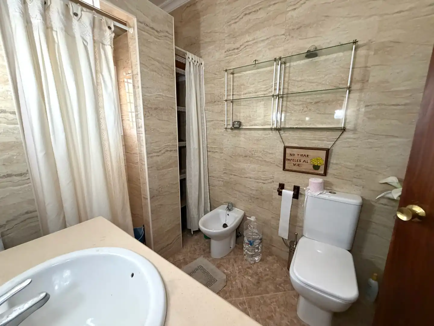 Badezimmer von Country house zum Verkauf in Pizarra mit Klimaanlage, Privatgarten und Terrasse