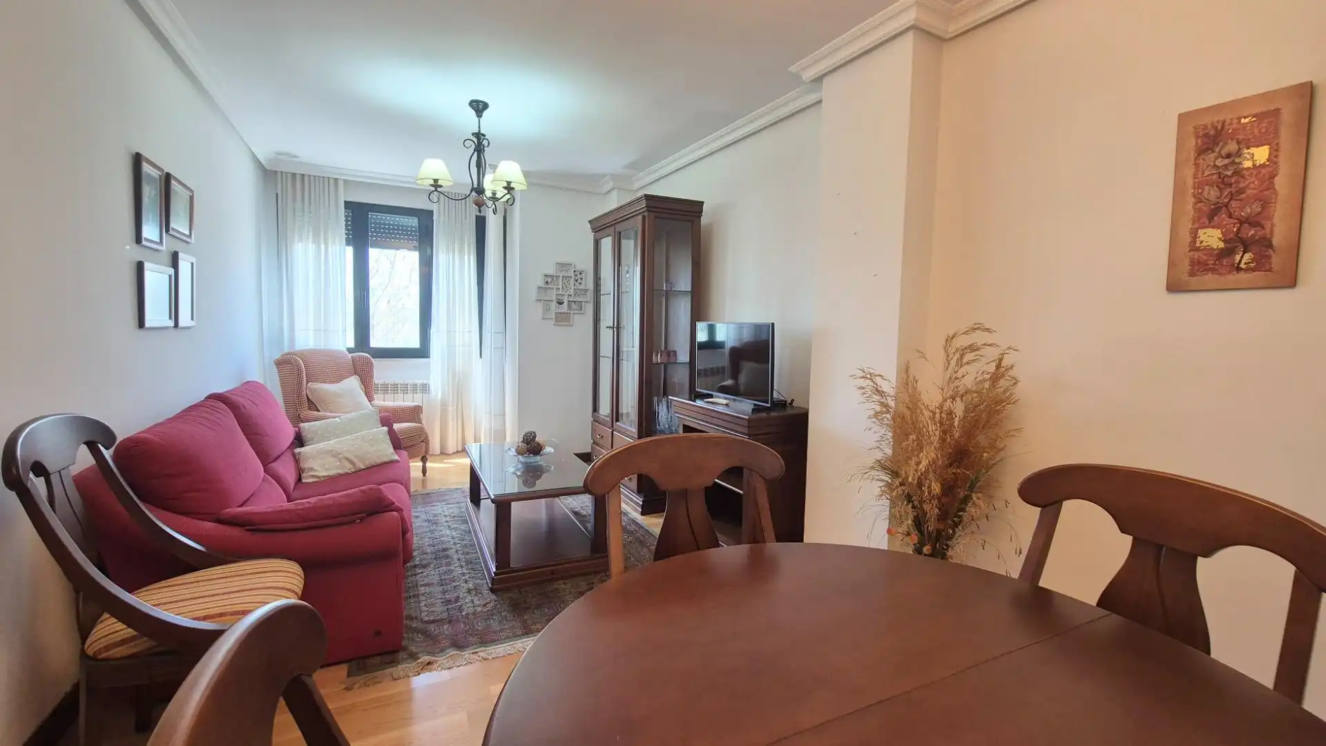 Sala de estar de Piso en venta en Salamanca con Calefacción y Amueblado