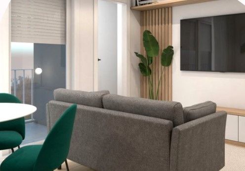 Sala d'estar de Apartament en venda en  Lleida Capital amb Aire condicionat, Calefacció i Forn
