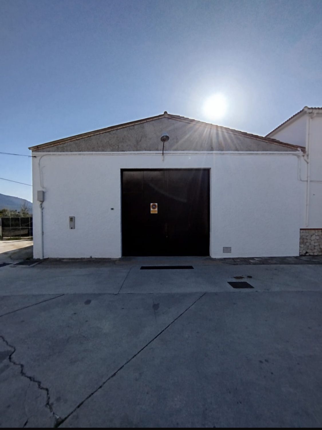 Exterior view of Industrial buildings for sale in Yunquera