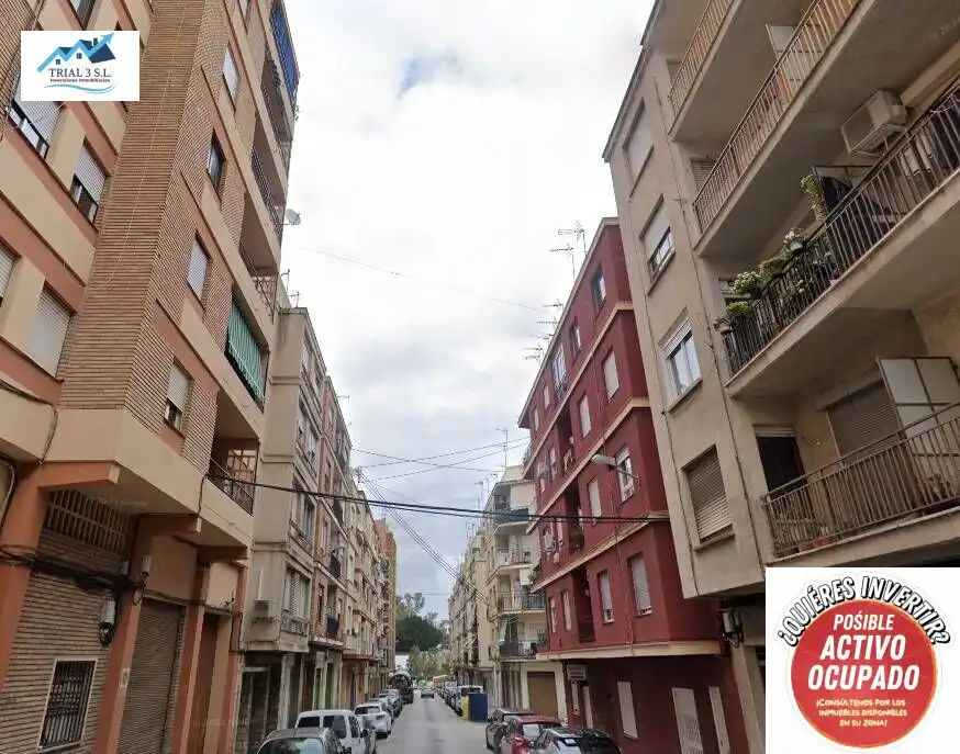 Vista exterior de Piso en venta en Oliva