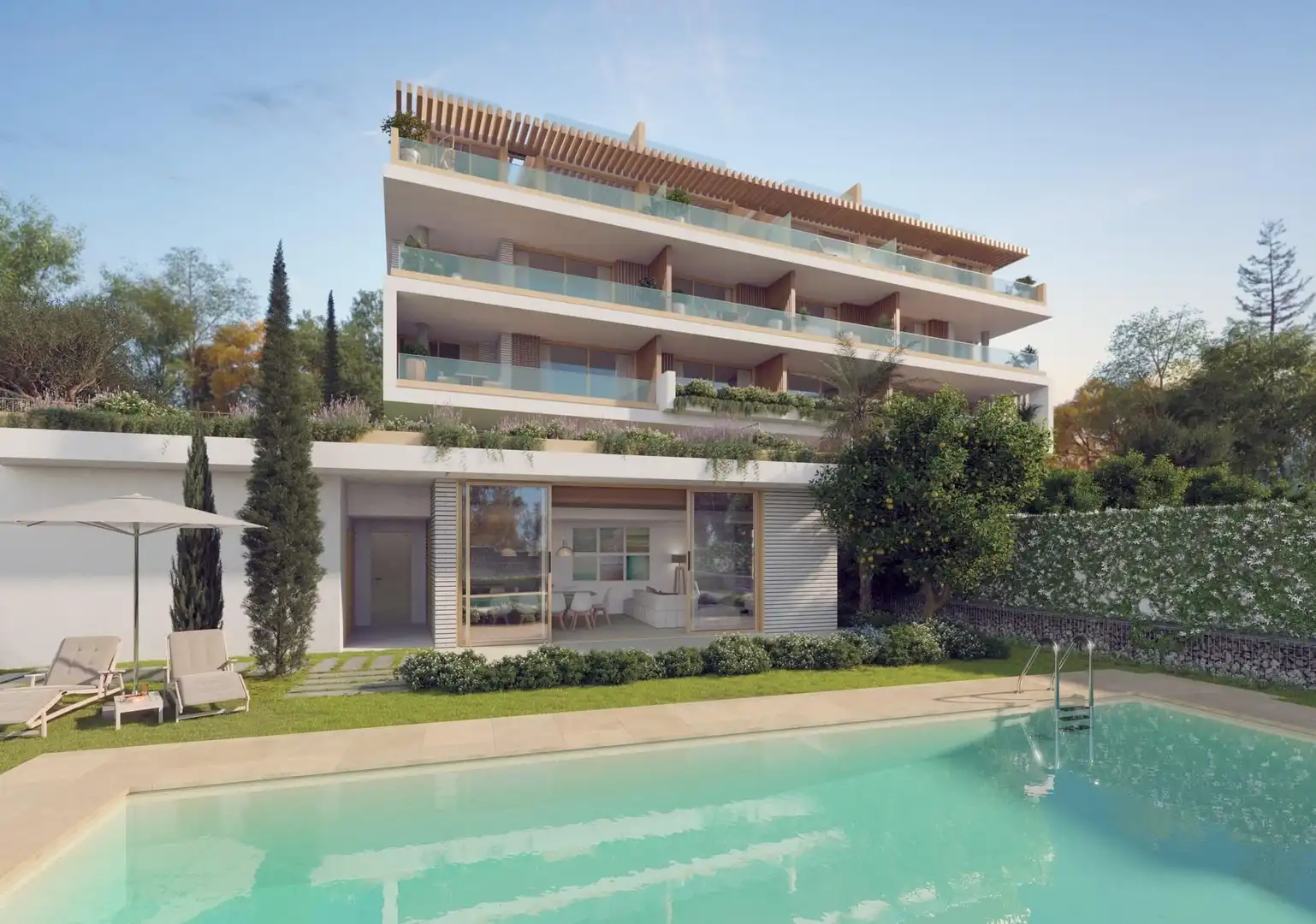 Penthouse mit Pool zum Verkauf in El Pinillo