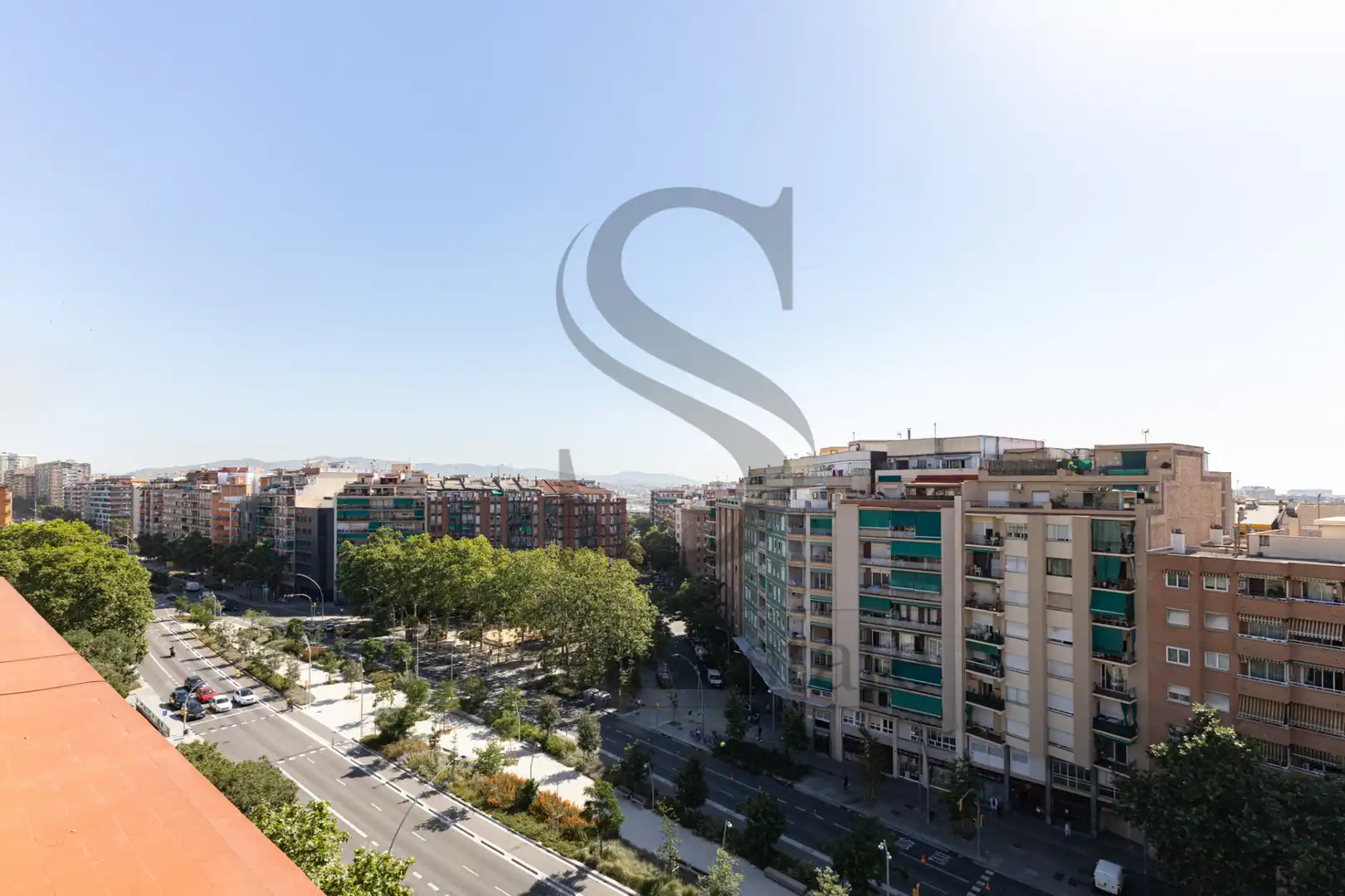 Exterior view of Attic for sale in Barcelona  with Air Conditioner, Heating and Parquet flooring