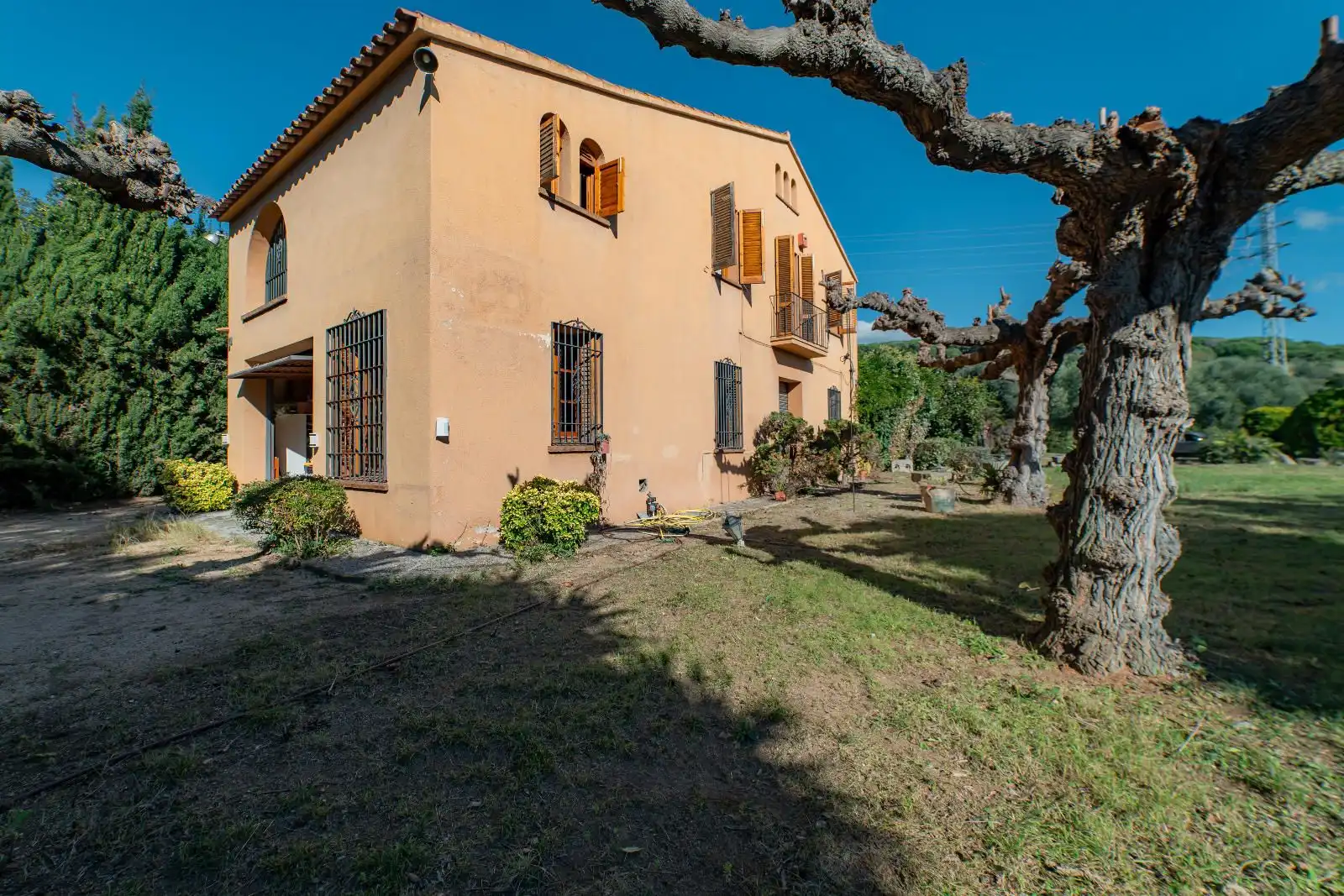 Vista exterior de Finca rústica en venta en Argentona con Calefacción, Jardín privado y Terraza
