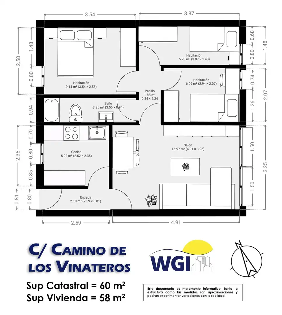 Ground floor for sale in Madrid  with Heating and Furnished