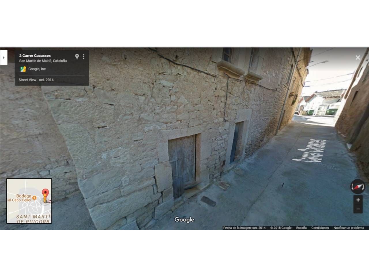 Exterior view of House or chalet for sale in Sant Martí de Riucorb  with Terrace